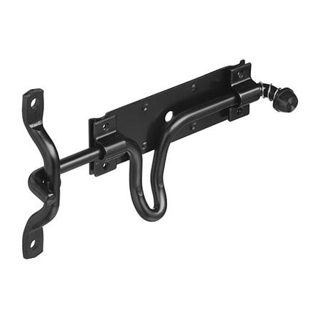 National Hardware BLK StallGate Latch N236-729